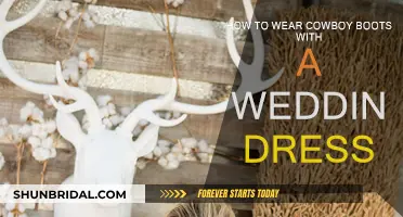 Cowboy Boots with Wedding Dress: Styling Tips for Brides