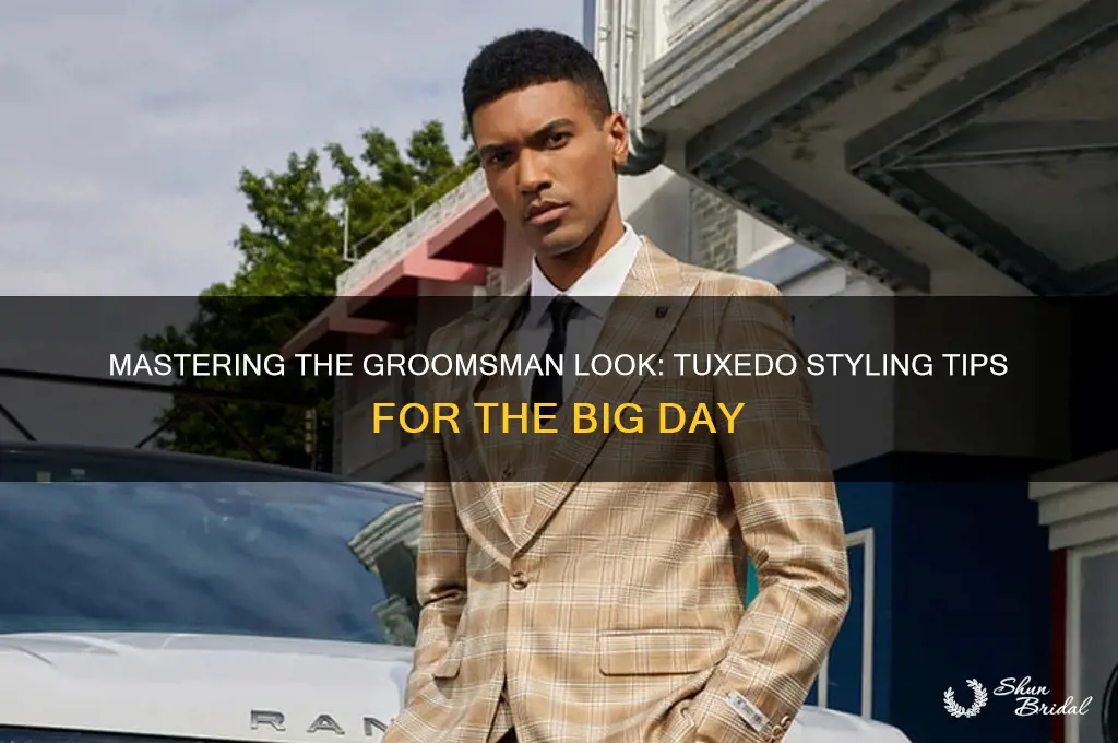 how to wear groomsman tux
