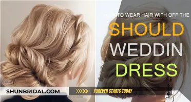 Off-the-Shoulder Wedding Dresses: How to Style Your Hair