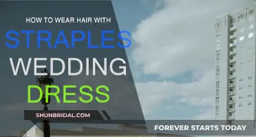 Choosing the Perfect Hairstyle for Your Strapless Wedding Gown