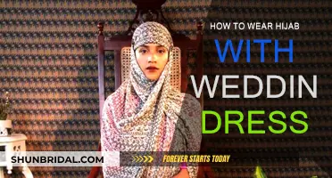 Styling Hijab with Your Wedding Dress