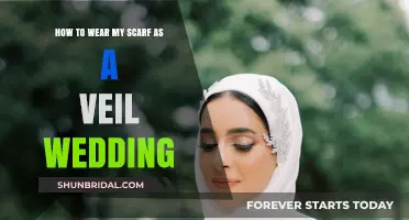 Elegant Veil Alternatives: Styling Your Scarf for a Unique Wedding Look