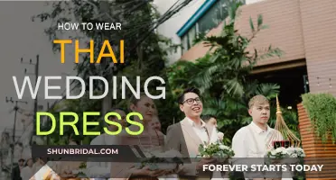 Guide to Wearing Thai Wedding Dresses