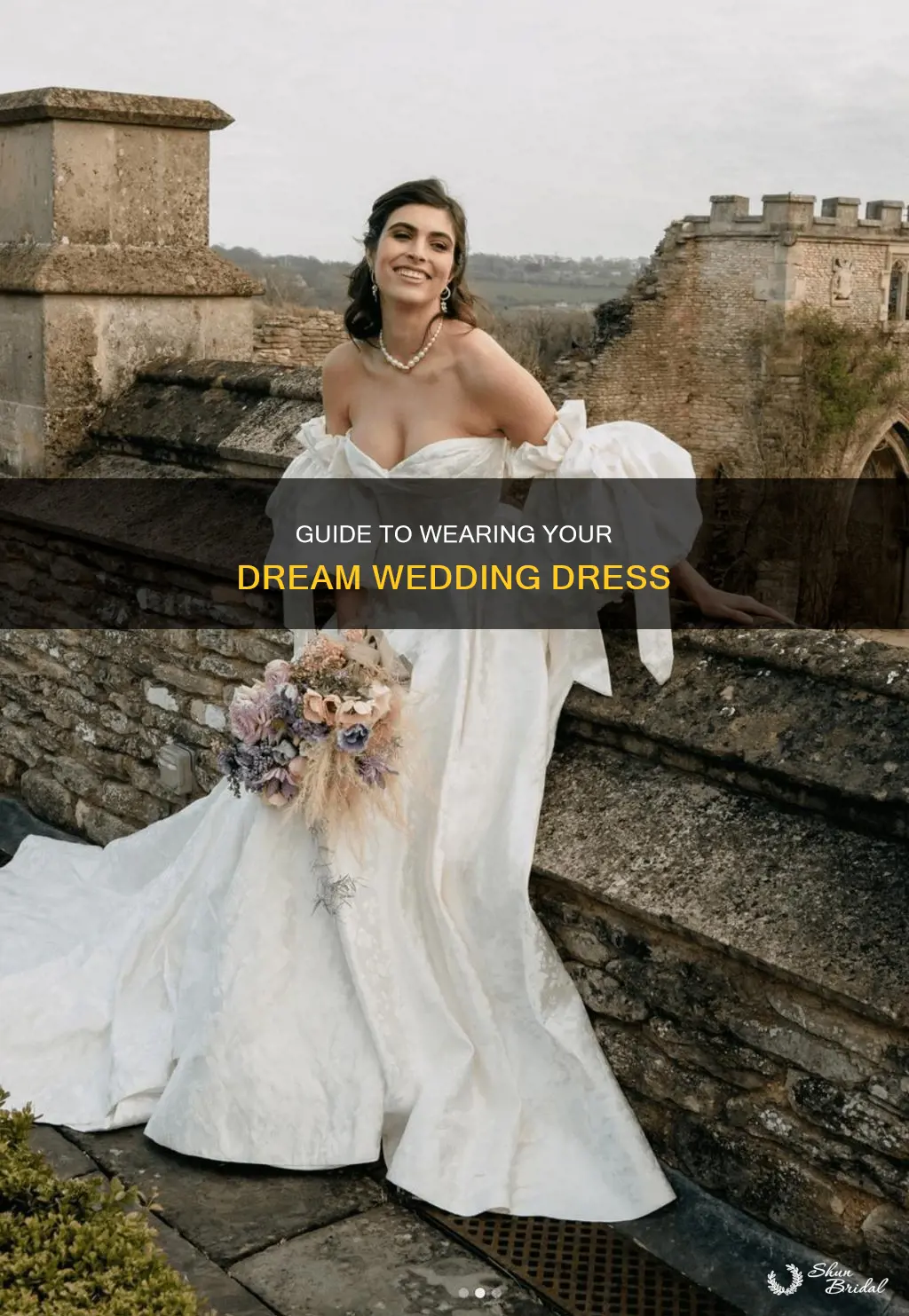 how to wear wedding dress