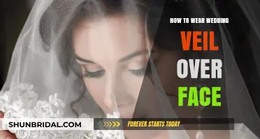 Elegant Veil Styling: How to Wear Your Wedding Veil Over Face