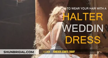 Halter Wedding Dresses: Perfect Hairstyles to Complement Your Look