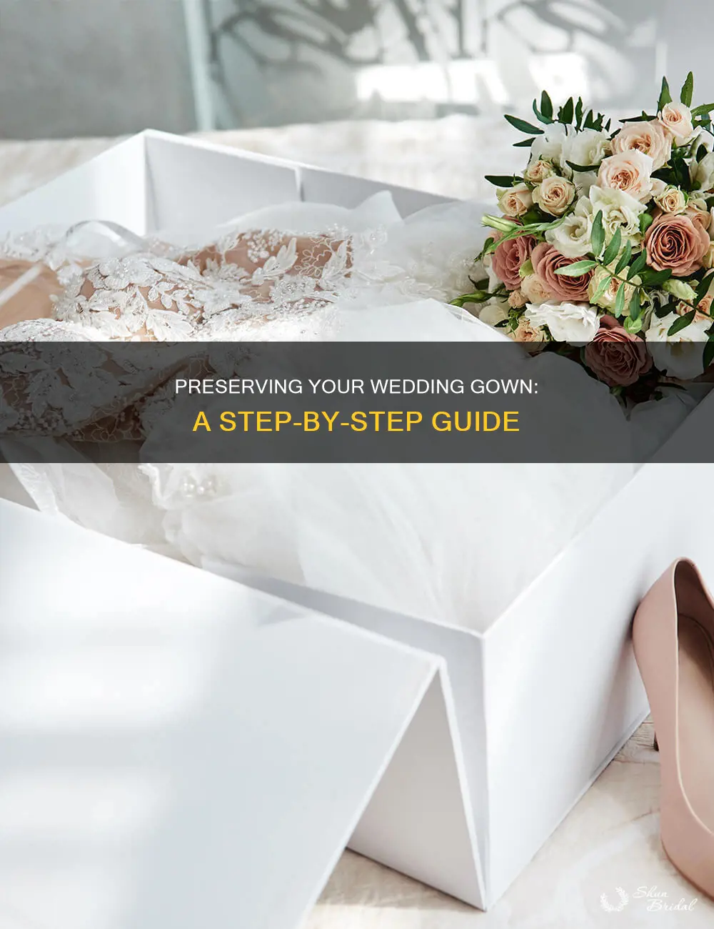 how to wedding dress preservation