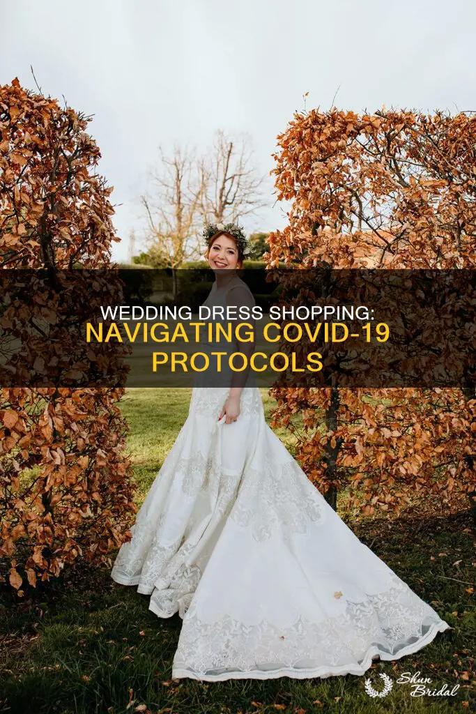 how to wedding dress shop during coronavirus