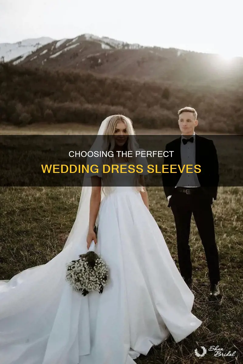 how to wedding dress sleeves