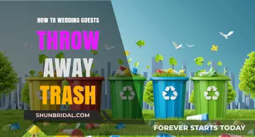 Eco-Friendly Wedding Tips: How Guests Can Properly Dispose of Trash