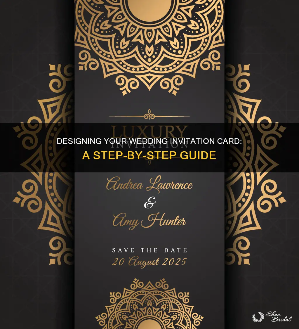 how to wedding invitation card