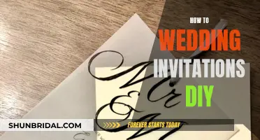 DIY Wedding Invitations: A Step-by-Step Guide to Crafting Yours