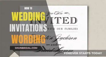 Wording Wedding Invitations: A Guide to Getting It Right