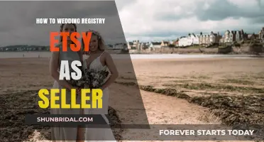 Etsy Wedding Registry: A Guide for Sellers