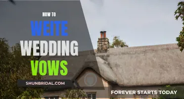 Writing Wedding Vows: Crafting Your Perfect Promise