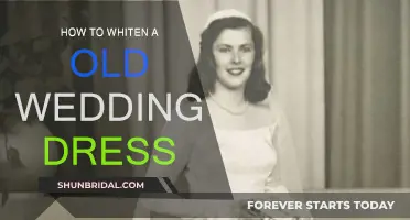 Restoring Your Wedding Dress: Getting it White Again