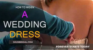 Expanding Your Wedding Dress: Easy Ways to Widen It