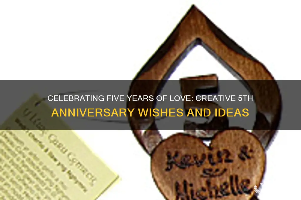 how to wish 5th wedding anniversary