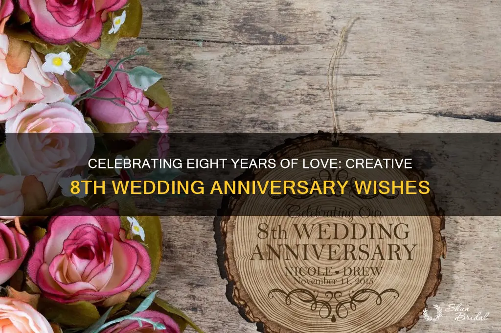 how to wish 8th wedding anniversary