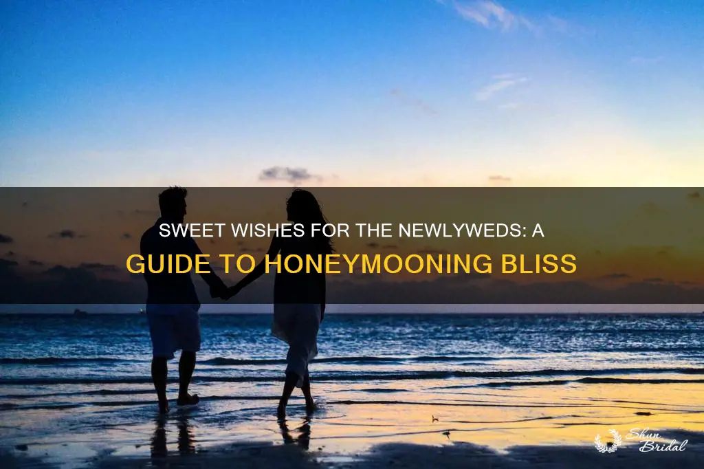 how to wish a newly wedded couple for a honeymoon