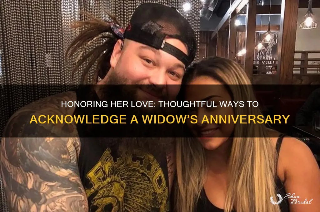how to wish a widow on her wedding anniversary