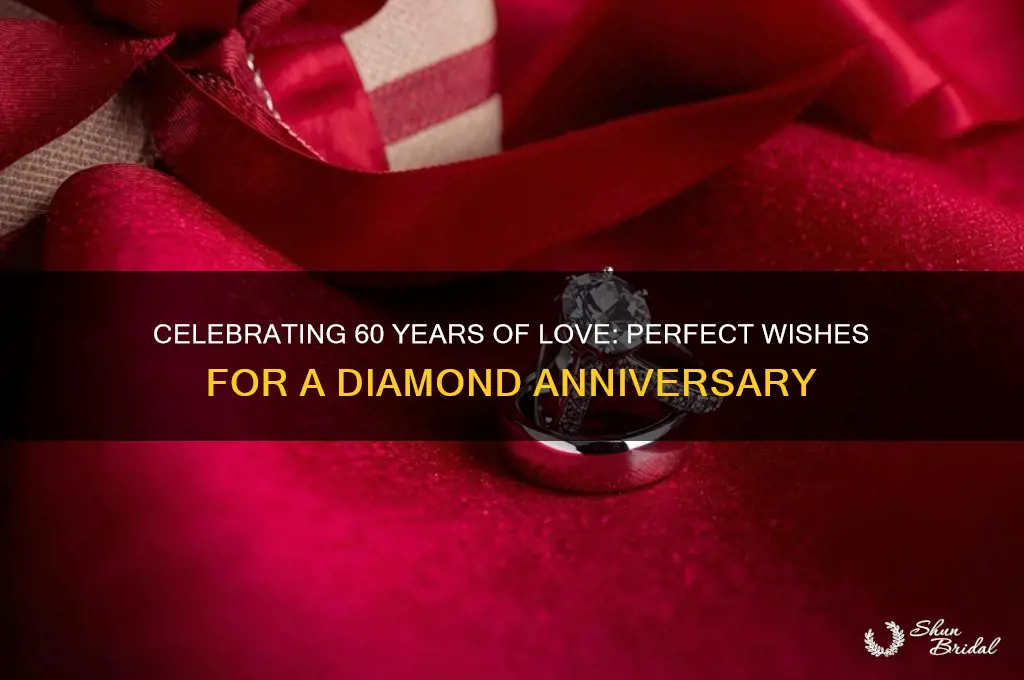 how to wish for 60th wedding anniversary
