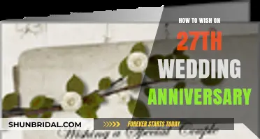 Celebrating 27 Years: Heartfelt Ways to Wish a Happy Wedding Anniversary