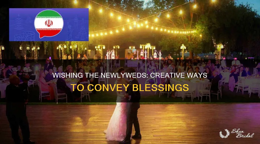 how to wish on wedding reception