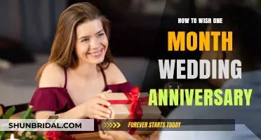 Sweet One-Month Wedding Anniversary Wishes: Creative Ideas to Celebrate Love