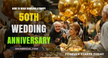 Celebrating 50 Years of Love: Heartfelt Ways to Wish a Happy Golden Anniversary