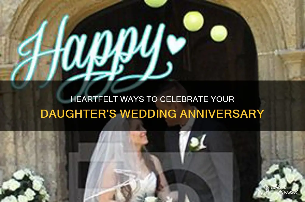 how to wish wedding anniversary to daughter