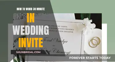 Wording Your Wedding Invite: 30-Minute Guide