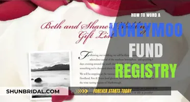 Crafting the Perfect Honeymoon Fund Registry: Tips for Gracious Wording
