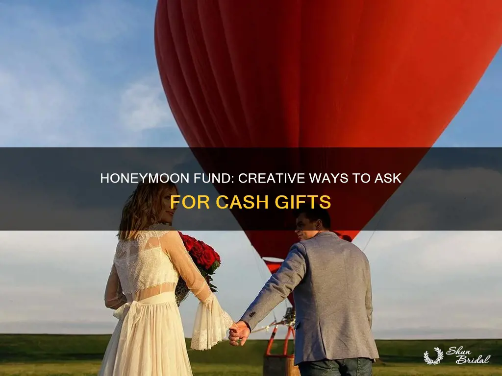 how to word a honeymoon fund