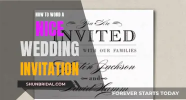 Crafting the Perfect Wedding Invitation: A Guide to Gracious Wording