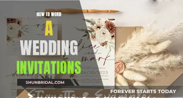 Crafting the Perfect Wedding Invitation: A Guide to Wording