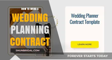 Crafting Clear Contracts: Tips for Wedding Planning Agreements