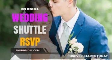 RSVPing for Wedding Shuttle Services: A Guide
