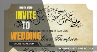 Crafting the Perfect Wedding Invite: Guide to Wording