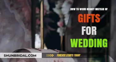 Polite Wording Guide: Requesting Monetary Gifts for Your Wedding Celebration