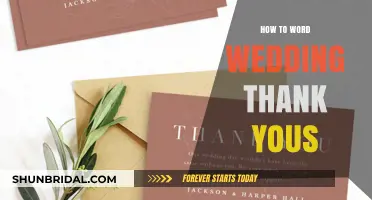 Expressing Gratitude: Crafting Heartfelt Wedding Thank-Yous