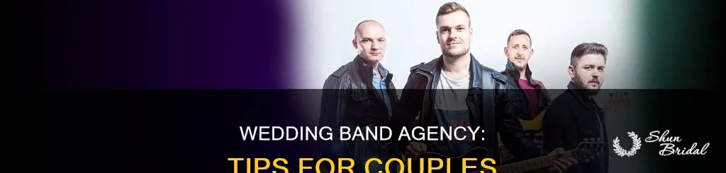 how to work with a wedding band agency