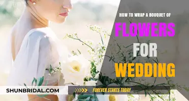 The Perfect Wedding Bouquet Wrap: Step-by-Step Guide