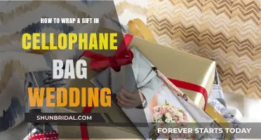 Elegant Wedding Gift Wrapping: Cellophane Bag Techniques for a Perfect Presentation