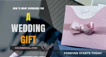Creative Cookbook Wrapping Ideas for a Thoughtful Wedding Gift