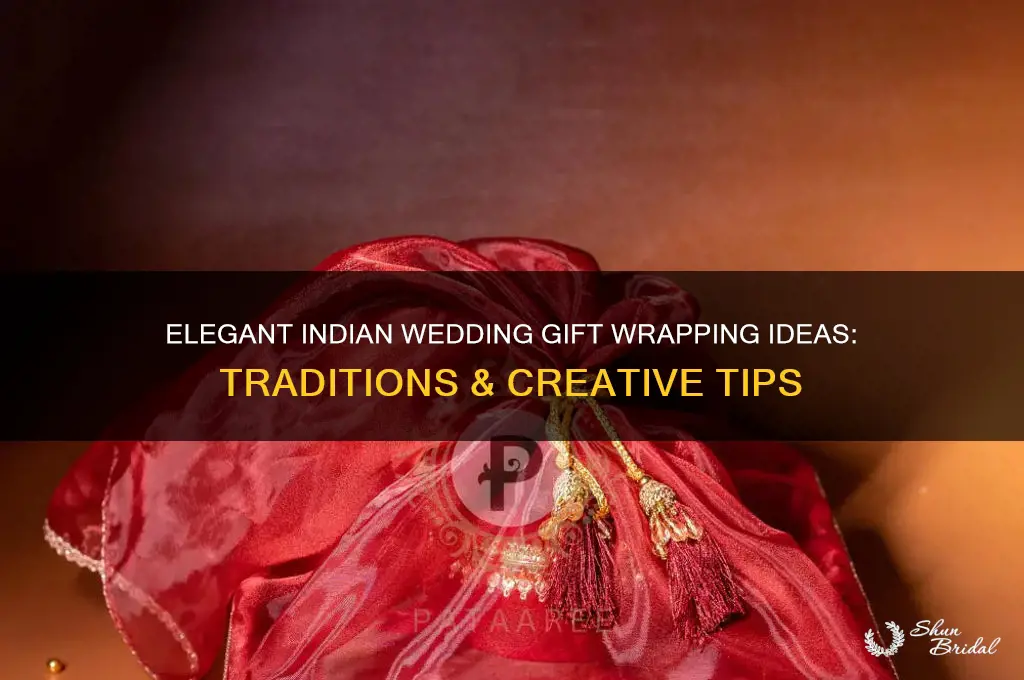 how to wrap indian wedding gift