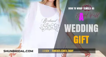 Elegant Towel Wrapping Ideas for the Perfect Wedding Gift