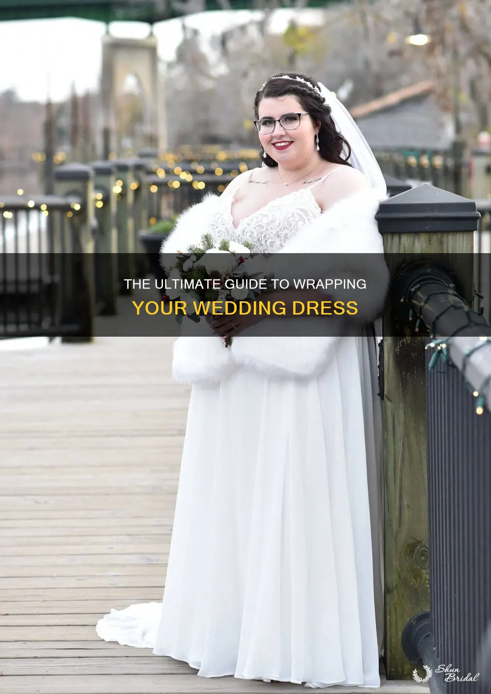 how to wrap wedding dress