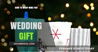 Elegant Wine Wrapping Ideas for the Perfect Wedding Gift