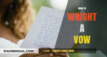 Crafting Heartfelt Wedding Vows: A Step-by-Step Guide to Writing Your Own